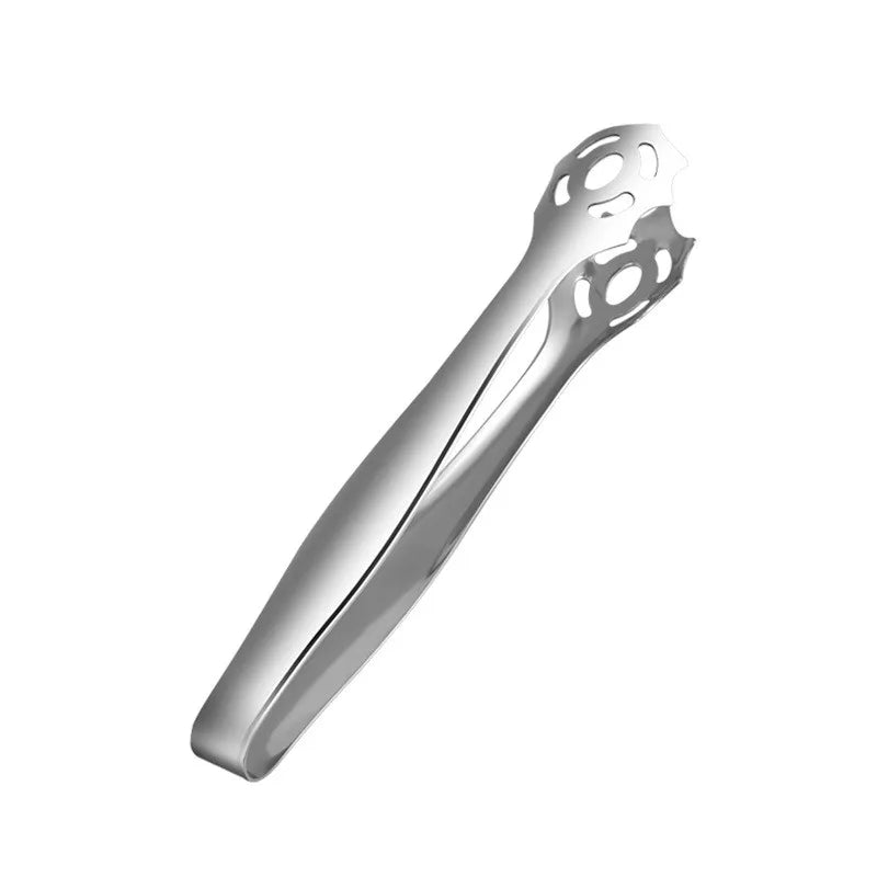 Luxo aço inoxidável pinças de gelo