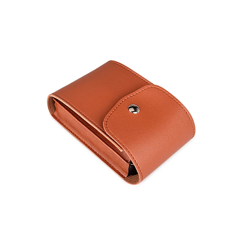 Storage Bag PU Leather Laptop Power Pack for Mouse and Accessories