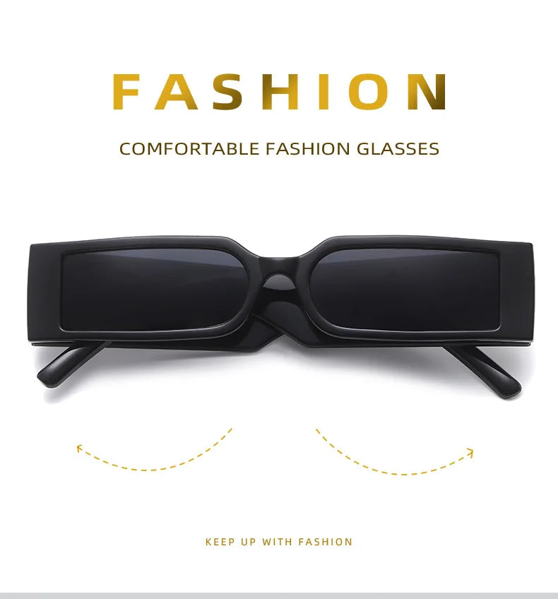 Rectangular Slim Sunglasses