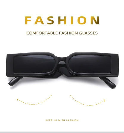 Rectangular Slim Sunglasses