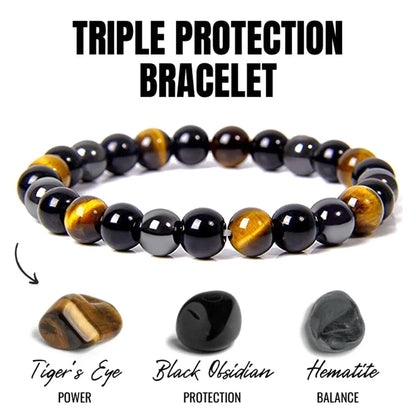 Pulsera de protección triple