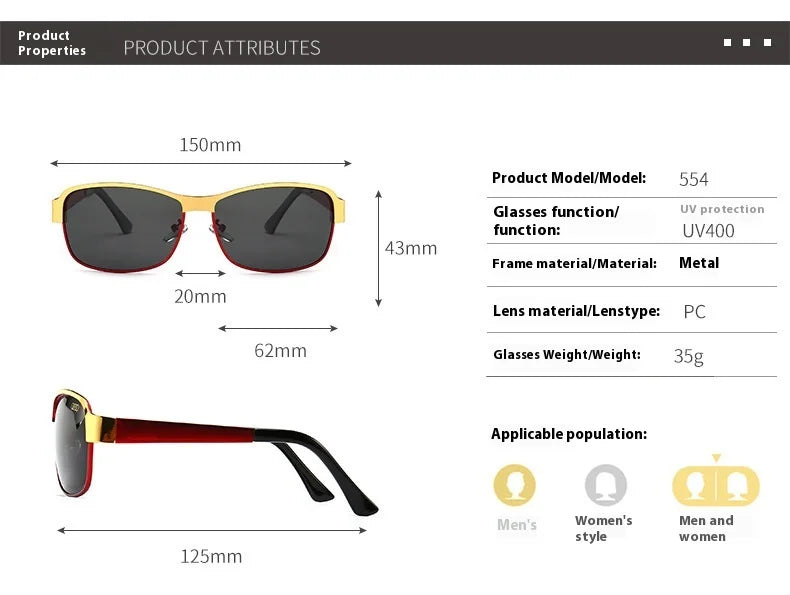 Audi Men's Sunglasses Styling 