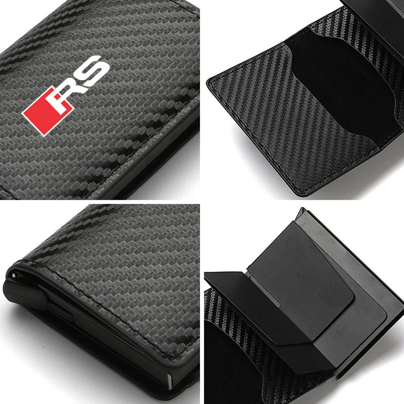 Audi RS Luxury Carbon Fiber Wallet 