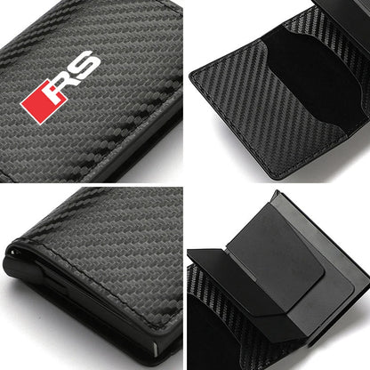 Audi RS Luxus Carbonfaser Brieftasche 