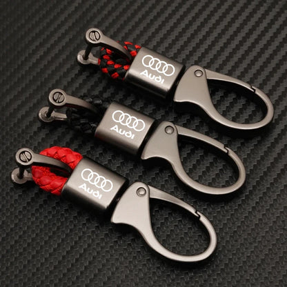 Audi Braided Rope Keychain