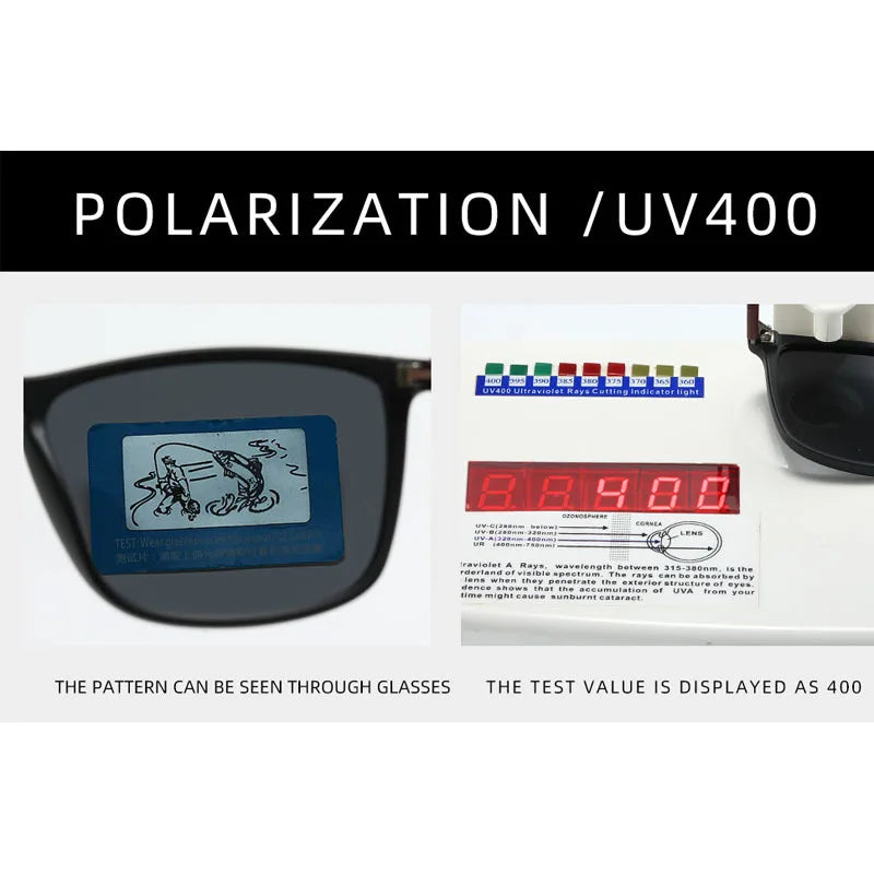 Classic Designer Polarized Sunglasses