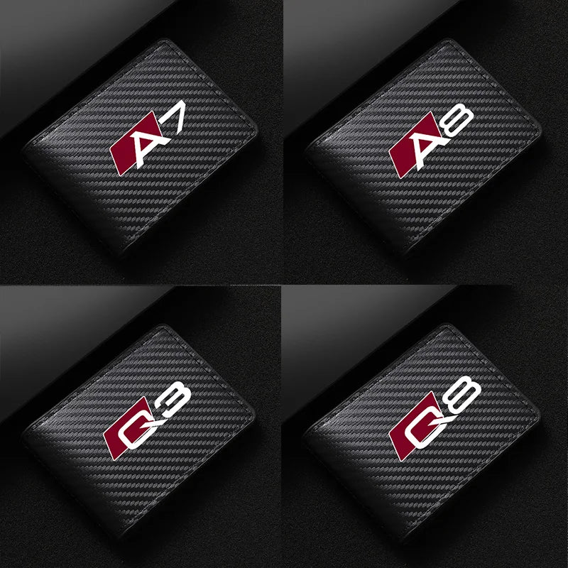 Audi Carbon Fiber Wallet 