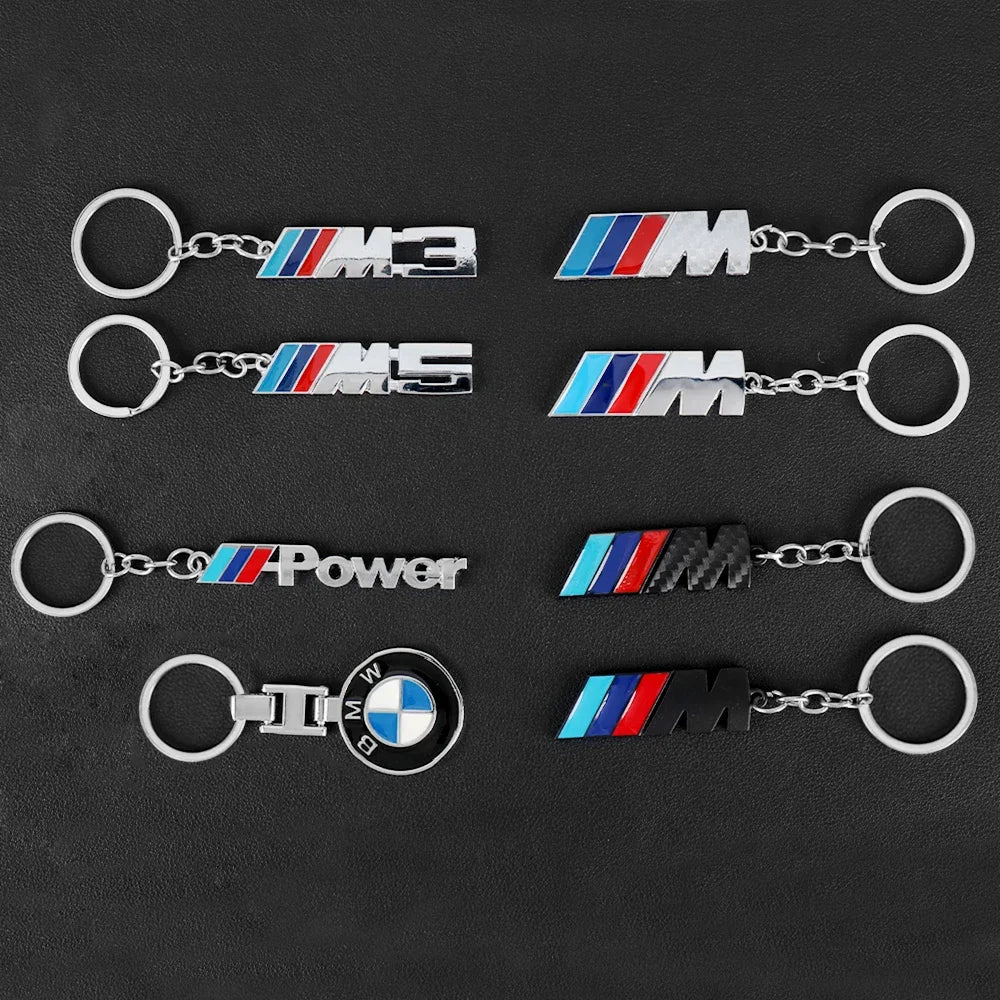 BMW Metal Car Styling Keychain 