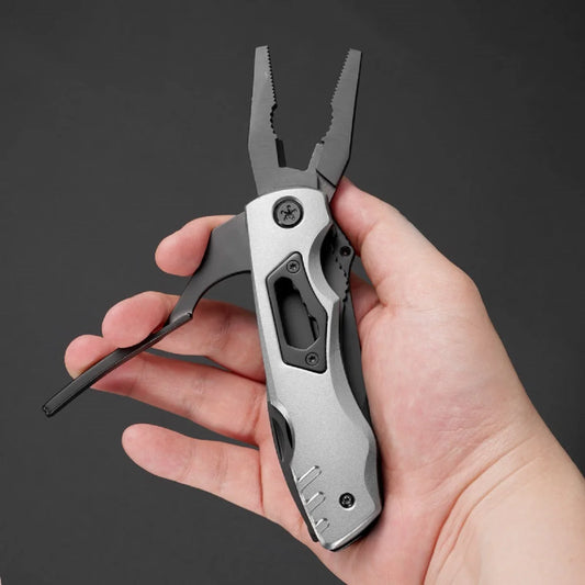 Multifunctional Folding Pliers with Knife