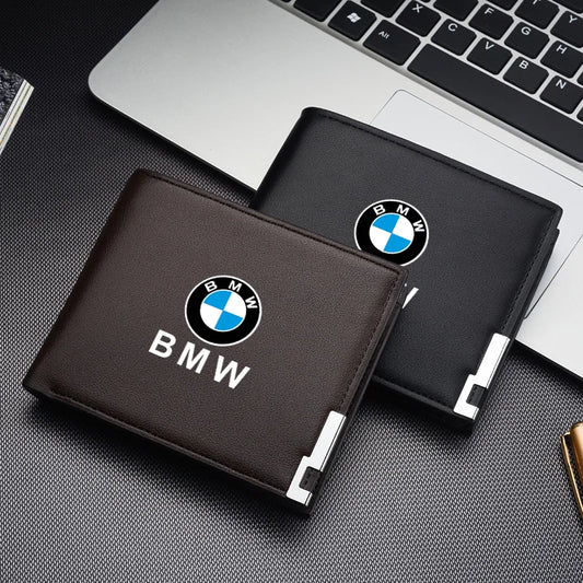 Leather Wallet for BMW 