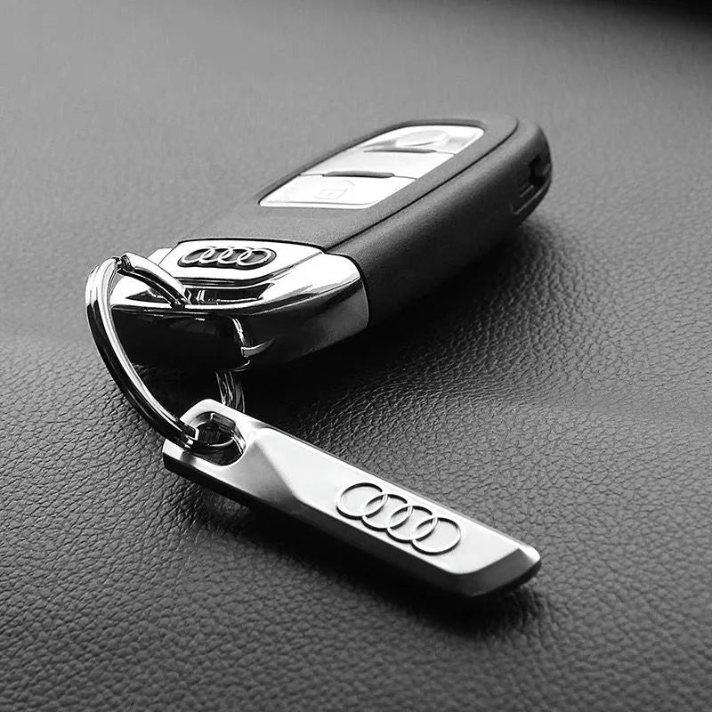 AUDI 3D CAR METAL METALCHAIN 