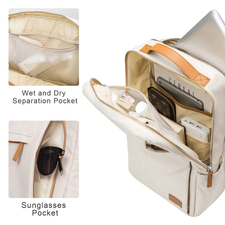 Minimalist Multi-Compartment Backpack