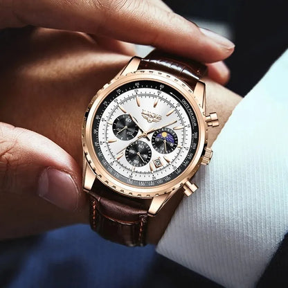 Montre chronographe de luxe