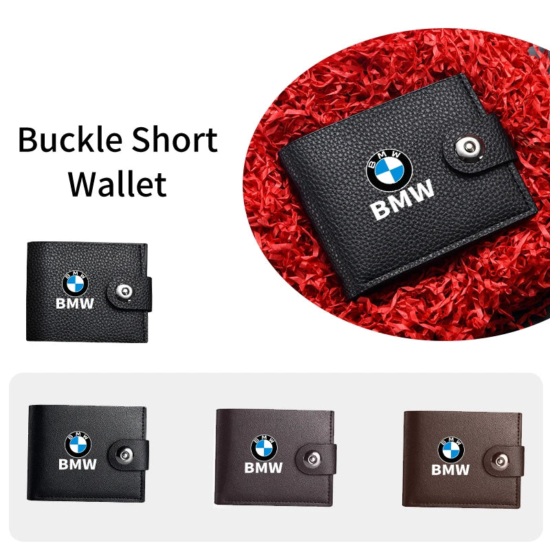 BMW Buckle Short Wallet 