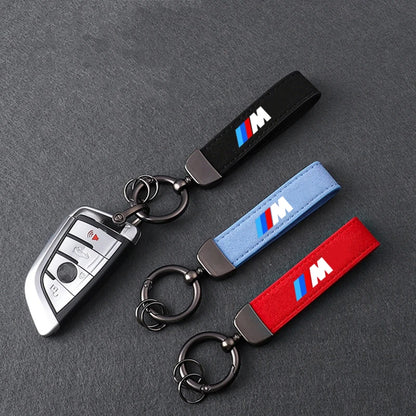 BMW M Suede Keychain 