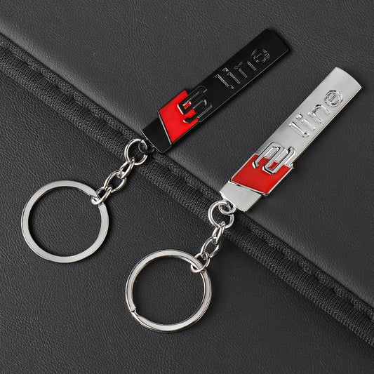 Audi S-Line Metal Keychain