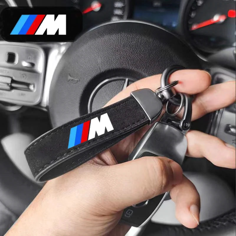 BMW M Suede Keynchain 