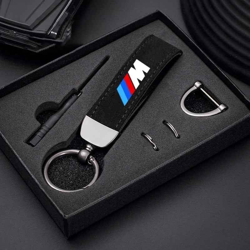 BMW M Suede Keynchain 