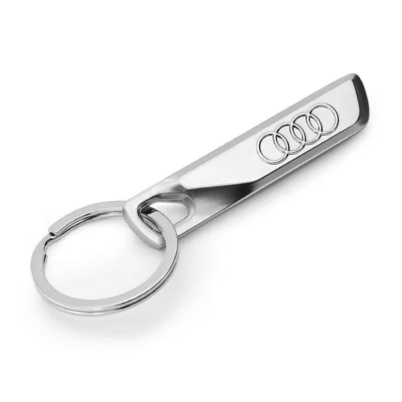 Audi 3D Car Metal Metall -Schlüsselbund 