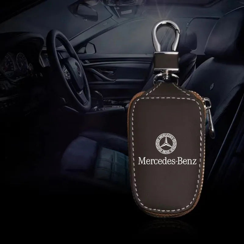 Mercedes Leather PU Key Case 