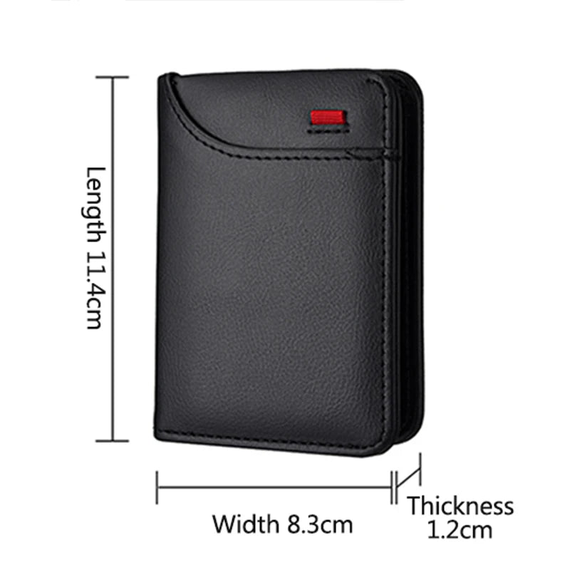 Porsche Emblem Soft Leather Wallet 