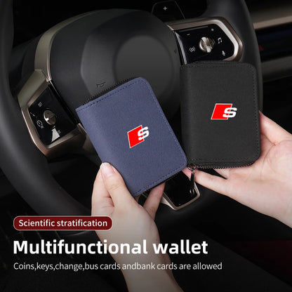 Audi Sline Zipper Wallet 