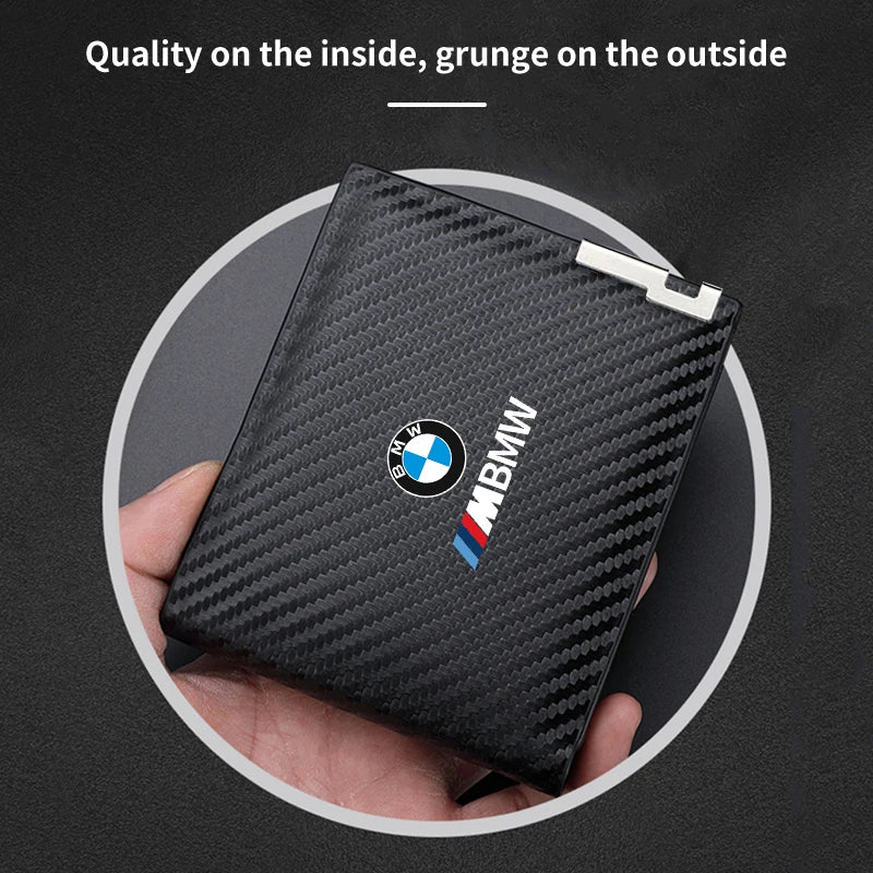 Billetera de fibra de carbono BMW 