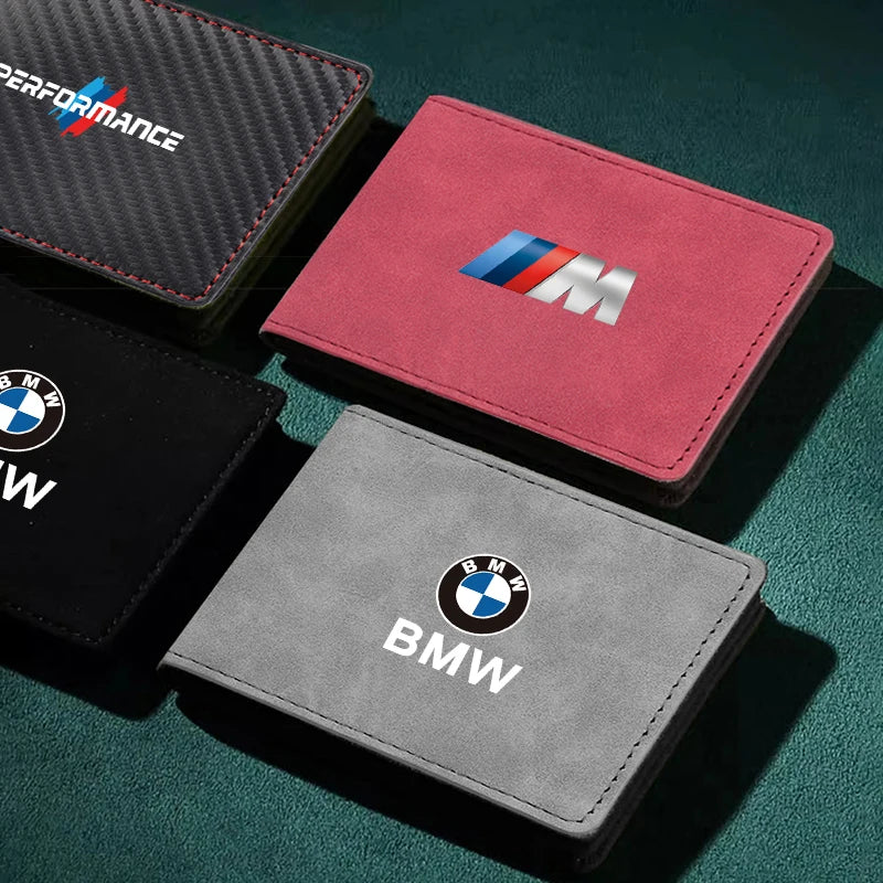 BMW Suede/CF Wallet 