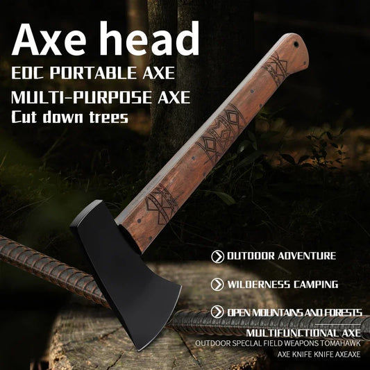 EDC Portable Axe - Herramienta de supervivencia al aire libre definitiva