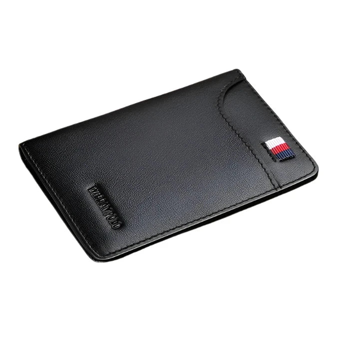 Ultra-Slim Leather Card Holder