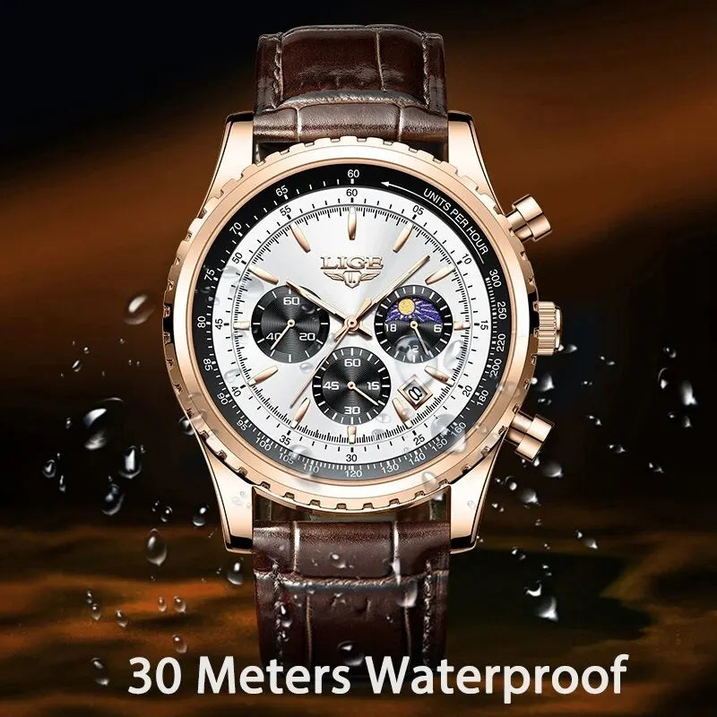 Montre chronographe de luxe