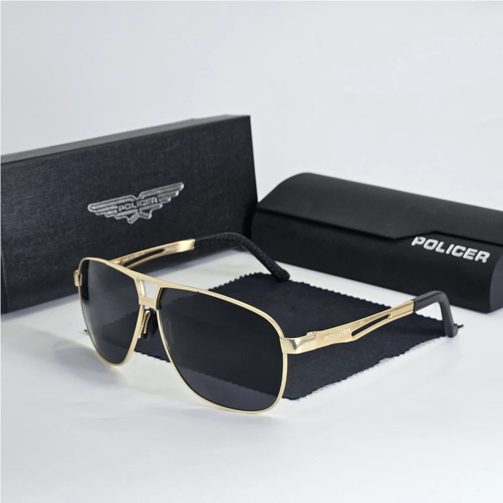 Luxury Aviator Polarized Sunglasses