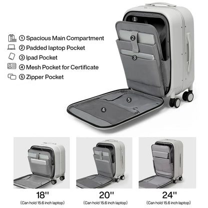 Aluminum Frame Luggage