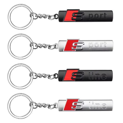 Audi S-Line Metal Keychain