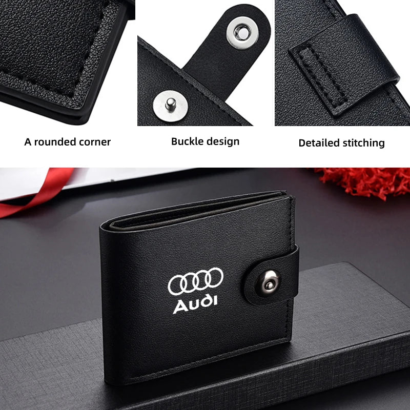 Audi Buckle Short Wallet 