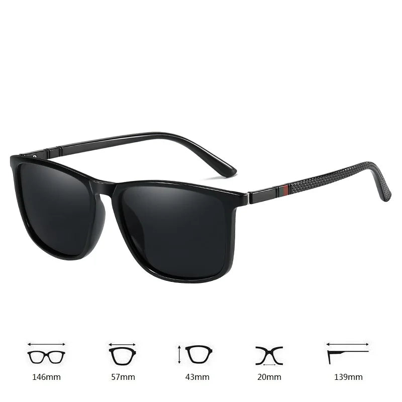 Classic Designer Polarized Sunglasses