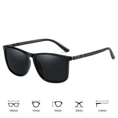 Klassische Designer polarisierte Sonnenbrille