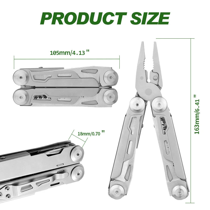 Maarten 12-in-1 Multitool Pliers 