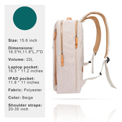 Minimalist Multi-Compartment Backpack