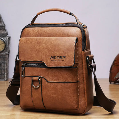 Weixier Leather Shoulder Bag