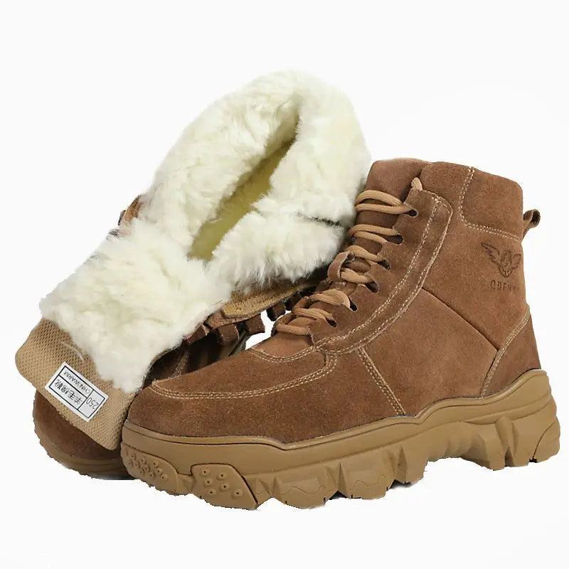 Bottes de neige pour hommes chauds