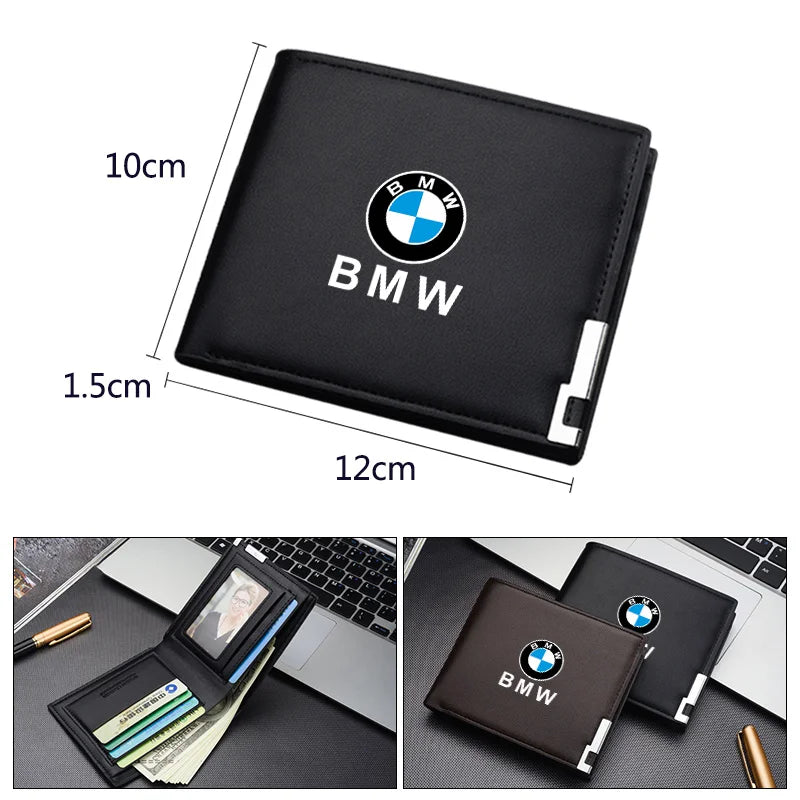 Portefeuille en cuir pour BMW 