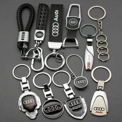 Audi 3D Metal Keychain Collection 