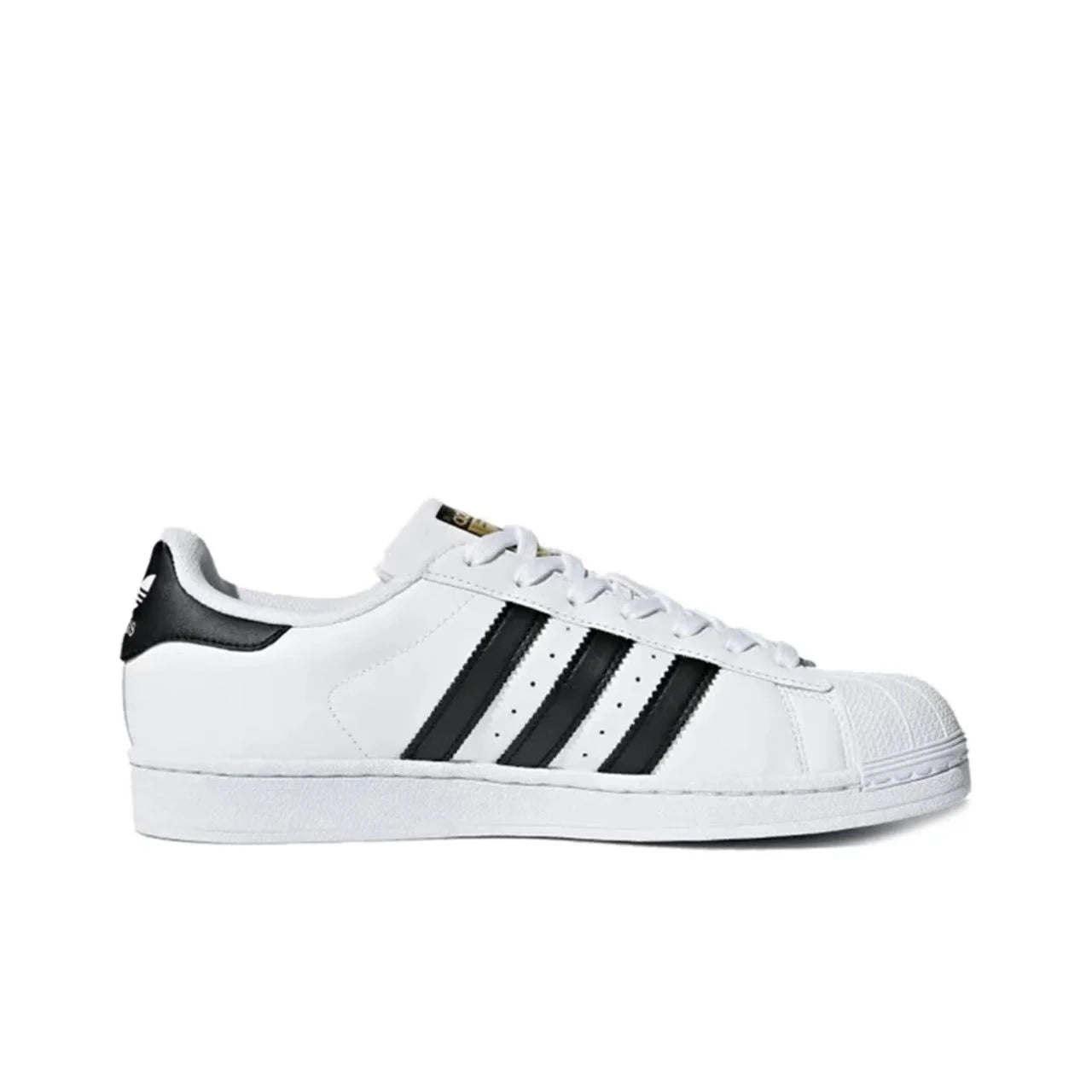 Adidas Superstar: zapatillas de zapatillas de cuero clásicas de cuero