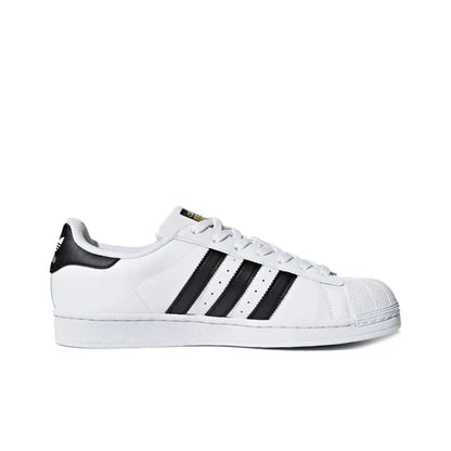 Adidas Superstar-Klassische Leder-Low-Top-Turnschuhe