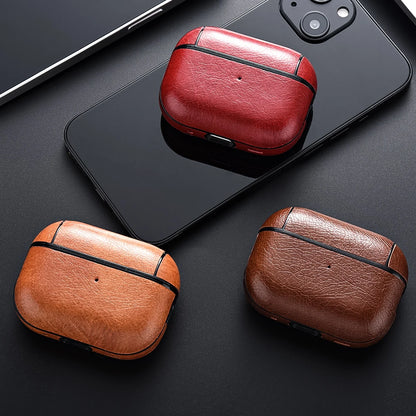 Premium Leather AirPods Case