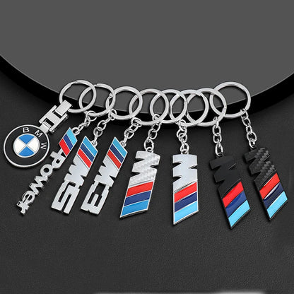 Chaveiro de estilo de carro de metal BMW 