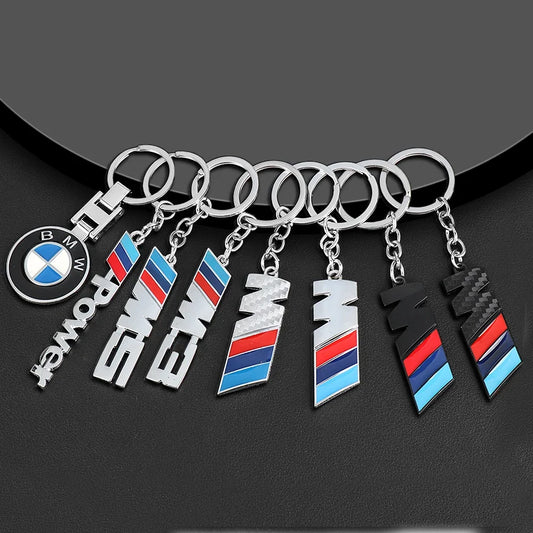 Chaveiro de estilo de carro de metal BMW 