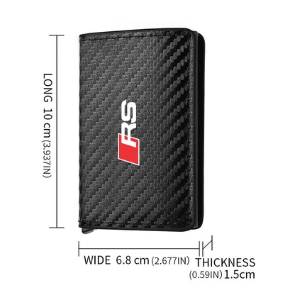 Audi RS Luxury Carbon Fiber Wallet 