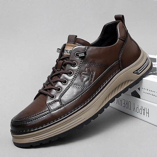 Genuine Leather Men’s Casual Shoes